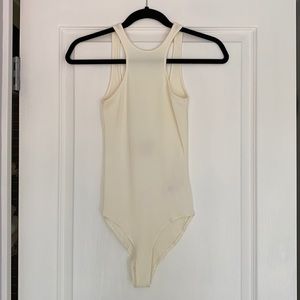New H&M Cream Bodysuit